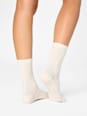 Socken mit Ripp-Struktur & Glitzer rosa + blau + weiß Gr. 35-38
 nur die