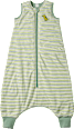 Schlafsack mit Beinen 3 TOG mit Dino-Applikation, grün, 100 cm ALANA