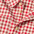 Flanellhemd mit Karo-Muster, rot, Gr. 98 ALANA