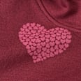 Sweatshirt mit Herz-Muster & Kapuze, rot, Gr. 98 ALANA