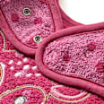 Lätzchen mit Ärmel & Tier-Motiv, rosa ALANA