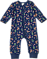 Schlafanzug mit Weihnachts-Muster, blau, Gr. 62/68 ALANA