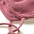 Strickmütze mit Bommel, rosa, Gr. 48/49 ALANA