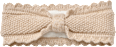 Stirnband mit Glitzer, beige, Gr. 54/55 PUSBLU