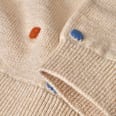 Strickpullover mit bunten Noppen, beige, Gr. 74 ALANA