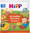 Bio ropogós gyümölcsös csillagok, 1 éves kortól HiPP