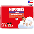 plenkové kalhotky Little Movers, velikost 4 Huggies