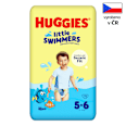 plenkové kalhotky do vody, velikost 5-6 Huggies Little Swimmers