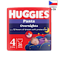 plenkové kalhotky Overnights, velikost 4 Huggies