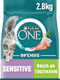 Trockenfutter Katze sensitive mit Truthahn & Reis, Adult PURINA ONE