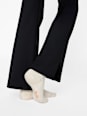 Flared Leggings mit Innenfleece schwarz Gr. 36/38 nur die