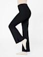 Flared Leggings mit Innenfleece schwarz Gr. 36/38 nur die