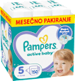 Plenice velikost 5 - mesečno pakiranje (11-16 kg) Pampers active baby