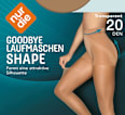 Strumpfhose Goodbye Laufmaschen Shape mandel Gr. 40/44 nur die