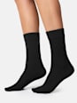Komfort-Socken Bambus schwarz Gr. 35-38 nur die