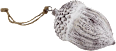 žalud k zavěšení bílý, velký MOREX