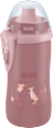 Trinkflasche Kinder First Choice Push-Pull braun, 450 ml NUK
