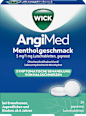 WICK AngiMed Lutschtabletten 5mg/1mg Chlorhexidindihydrochlorid/Lidocainhydrochlorid Monohydrat mit Mentholgeschmack WICK
