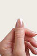 Künstliche Nägel, Soft Gel Press Ons Glazed French Medium Round Doonails