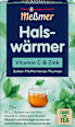 Kräutertee, Halswärmer mit Zink, Vitamin C, Salbei & Thymian (16 Beutel) Meßmer