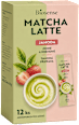 matcha latte s příchutí jahoda 12x20 g Biosense