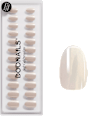 Künstliche Nägel, Soft Gel Press Ons Toffee Short Round Doonails
