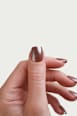Künstliche Nägel, Soft Gel Press Ons Glazed Chocolate Short Square Doonails