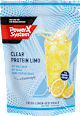 Proteinpulver, Clear Protein Limo Fresh-Lemon-Geschmack PowerX System