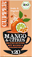Früchtetee Mango & Citrus Organic Infusion Cupper