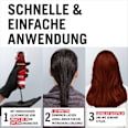 Farb-Glanzbehandlung Glossing – Intensives Rot Schwarzkopf Brillance