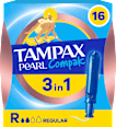 Тампони с апликатор Pearl Compak Regular Tampax