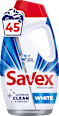 Гел за бяло пране Premium White, 45 пранета Savex