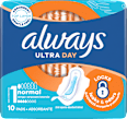 Превръзки Ultra Day с крилца, размер 1 always
