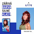 Intense Colour barva na vlasy 043 Vášnivá červená Schwarzkopf LIVE