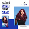 barva na vlasy L76 Ultra fialová Schwarzkopf LIVE