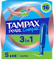 Тампони с апликатор Pearl Compak Super Tampax