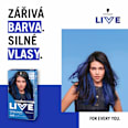 Live Intense Colour barva na vlasy U67 Metalická modrá Schwarzkopf LIVE
