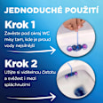 WC blok Color Auto Aktiv Eucalyptus 5x50 g Bref