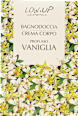 Set regalo VANIGLIA bagnodoccia + crema corpo donna LOW UP Cosmetics