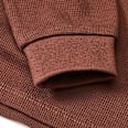 Langarmshirt mit Waffel-Struktur, braun, Gr. 116 ALANA