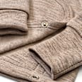 Wickeljacke aus Wolle, beige, Gr. 50/56
 ALANA