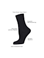 Socken Thermo mit Bambus-Viskose schwarz Gr. 39-42 nur die