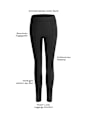 Leggings Elegant mit Hosen-Look schwarz Gr. 40/42
 nur die