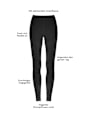 Leggings Wohlig Warm mit Leo-Muster schwarz Gr. 38/40, 100 DEN nur die