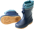 Gummistiefel mit Kunstfellfutter, blau, Gr. 22/23 PUSBLU