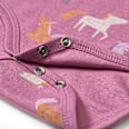 Body Langarm mit Einhorn-Muster, rosa, Gr. 98/104
 ALANA
