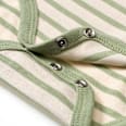 Body Langarm mit Drachen-Motiv, grün + beige, Gr. 86/92
 ALANA