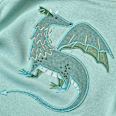 Schlafanzug mit Drachen-Motiv, blau, Gr. 86/92 ALANA