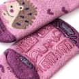 Stoppersocken mit Igel-Motiv, rosa, Gr. 19/20
 ALANA