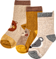 Socken mit Tier-Muster, braun, Gr. 27/29
 ALANA